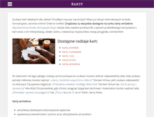 Tablet Screenshot of karty.studioastro.pl